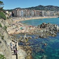 Attractions of Costa Bravo in Spain
